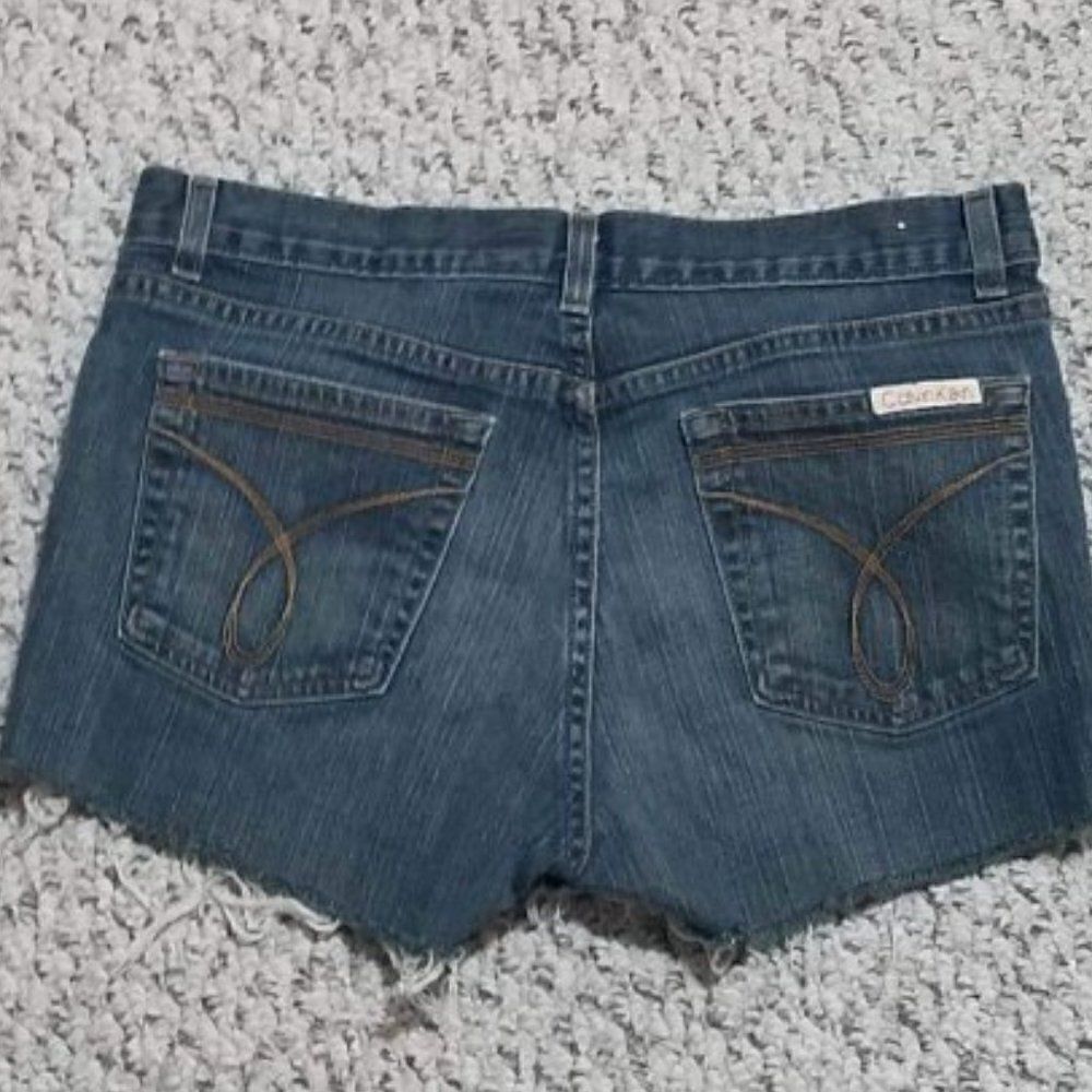 Calvin Klein Jean Shorts Size 8